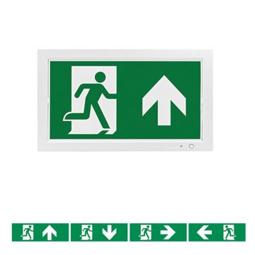 SCHELFHOUT / led vluchtwegverlichting extra dun
