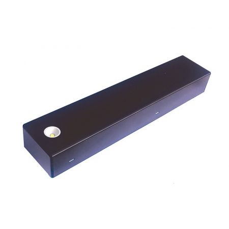 AZELIO zwart / tracklight noodverlichting main product photo