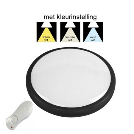 MILAN zwart / noodverlichting met sensor main product photo
